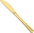 N9R 72 Pack Gold plastic Knives, Solid, Durable and Heavy Duty Plastic Knives, Perfect Utensils for Parties, Weddings and other Formal Events...