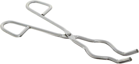 8 Inches Crucible Tongs Stainless Steel Professional Grade Crucible SS Casting Tool Lab Tongs...