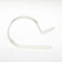 100 Pack R-Type Cable Clamp 5/8" - Clear White - Wire Management - Wire Organizer - Home, Automotive, Marine, Office Wire Organizer...