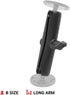 RAM Mounts RAM-B-201U-C Double Socket Arm (Long) Compatible with RAM B Size 1" Ball Components...