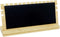 TANG SONG Small Horizontal Bamboo Leather Soft Mat Multiple Necklace Display Stand Necklace Bracelets Chains Organizer Holder for Home (Black)...