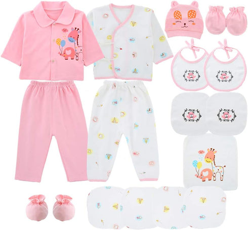 18PCS Newborn Girl Clothes Preemie Baby Outfit 0 3 Months Pants Layette New Born Boy Clothing Set...