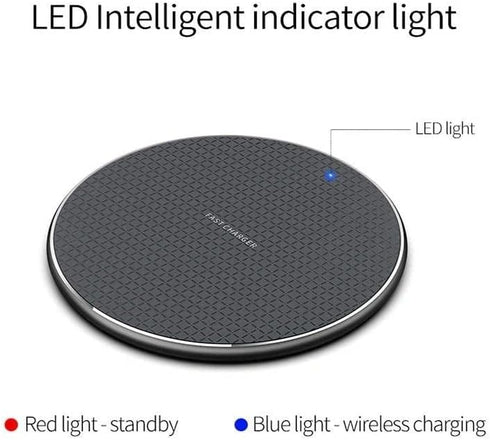 Unique and Elegant Wireless Charging pad Wireless Standard Compatible with Any iPhone Model...