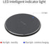 Unique and Elegant Wireless Charging pad Wireless Standard Compatible with Any iPhone Model...