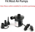 Air Pump Replacement Nozzles, 3 Pack Inflatable Pump Nozzles Head, Air Pump Inflator Adaptor Accessory for Partial Air Bed, Air Mattress etc...