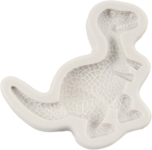 Dinosaur Silicone Fondant Molds Allosaurus Fondant Mold for Cake Decoration Cupcake Topper Chocolate Candy Polymer Clay Gum Paste...