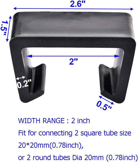 Wicker Patio Furniture Clips, Chair Couch Clip Sectional Connector for Outdoor Garden Rattan Aligment Rattan Furniture Clamps,10Pieces...