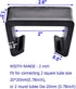 Wicker Patio Furniture Clips, Chair Couch Clip Sectional Connector for Outdoor Garden Rattan Aligment Rattan Furniture Clamps,10Pieces...