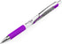 Zebra Classic Z-Grip Flight Ballpoint Pens - 1.2mm - Black & Violet - Pack of 6...