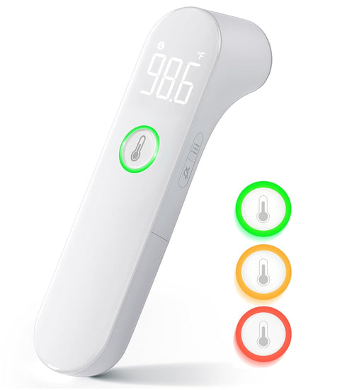 Thermometer for Adults and Kids, Fast Accurate Baby Thermometer with Fever Alarm & Mute Mode, FSA eligible, Lifetime Support -Take Quick Temperatu...