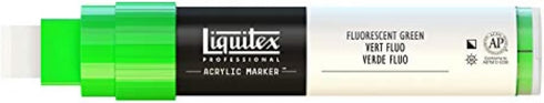 Liquitex Professional Wide Paint Marker, Fluorescent Green...