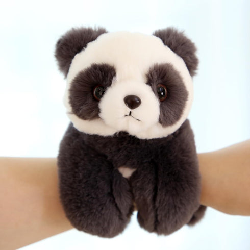 Panda Hug Animal Slap Bracelet for Party Favors - 9-Inch Stuffed Animals Huggers Slap Bracelets Plush Toy - Christmas Birthday Party Surprise...