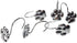 DHXYZZB Shower Curtain Hooks, 12 Pcs Metal Stainless Steel Curtain Hooks for Decorative Bathroom Hook...