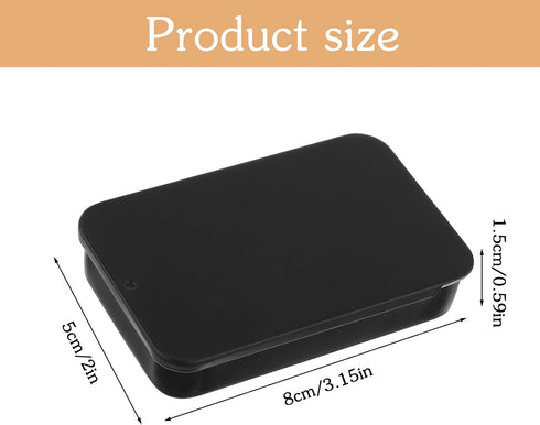Qianyu 3 Pcs Portable Dental Floss Case Sliding Compact Dental Pick Organizer Box Refillable Metal Glide Flosser Dispenser Floss Holder for Travel...