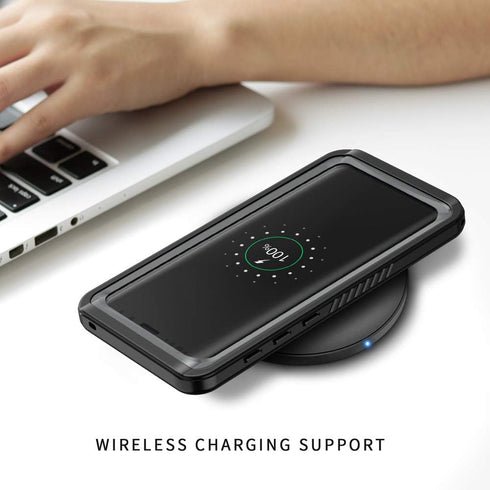 Lanhiem for Samsung Galaxy S8 Case, IP68 Waterproof Dustproof Case with Built-in Screen Protector, Rugged Full Body Shockproof Protective Phone Co...