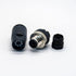 M12 Field Wireable Connector 4 Pin Straight Cable Mount Aviation Plug Waterproof IP67 Industrial Circular Sensor Connector (Male Plug, A Code)...