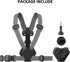 SUREWO Magnetic Quick Release Adjustable Chest Mount Harness Compatible with Go pro Hero 12/11/10/9/8/7/6/5 Black,DJI Osmo Action 4/3/2,Insta 360 ...