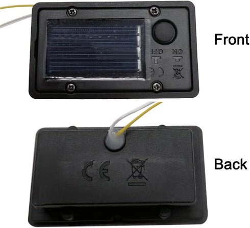 CALIDAKA Solar Lantern Light Replacement Top, 2 Pack Top Replacement for Outdoor Hanging Lanterns, Solar Light Replacement Top of Solar Lantern LE...