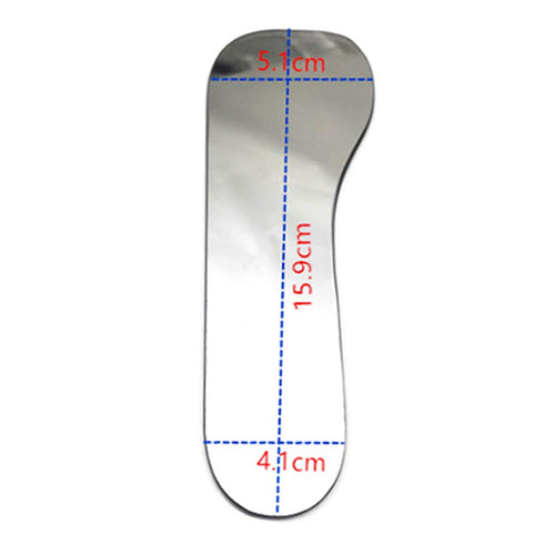 5Pcs Intraoral Mirrors Thicker Coated Two-sided Reflector Photographic Oral Mirror Titanium Plated Glass Intraoral Mirror...