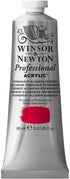 Winsor & Newton Professional Acrylic Paint, 60ml (2-oz) Tube, Permanent Alizarin Crimson...