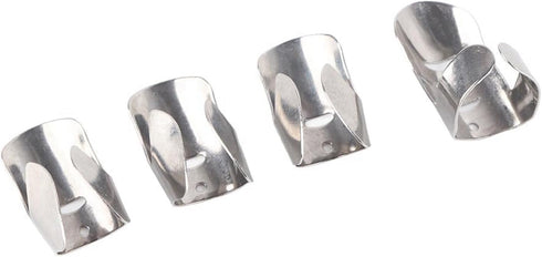TOPINCN Finger Guard 4PCS Stainless Steel Finger Guard Protector Avoid Hurting for Cutting Slicing...