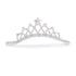 Baby Girl Crown Tiara Headband Head Wrap Hair Band Headwear Birthday Gift Princess Tiara Crown Headband (Silver)...