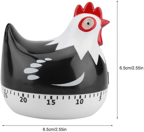 Cooking Timer Oven Timer, Kitchen Timer Boiled Egg Timer Egg Timer for Kitchen for Cooking for Home Baking(Black)...