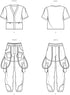 McCall's Unisex Adult Clothing Sewing Pattern Kit, Design Code ME2047, Multicolor, 44-46-48-50-52 US...