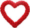 Pink Heart Love Dog Rope Chew Play Toy for Teething Bored Puppies and Dogs for Valentine's Day (Red)...