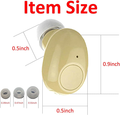 Single Bluetooth Earpiece10 Hrs Playtime,Wireless Headphone, Mini Bluetooth Headset Hands-Free Car Earphone,Cell Phone Bluetooth Earbud for iOS An...