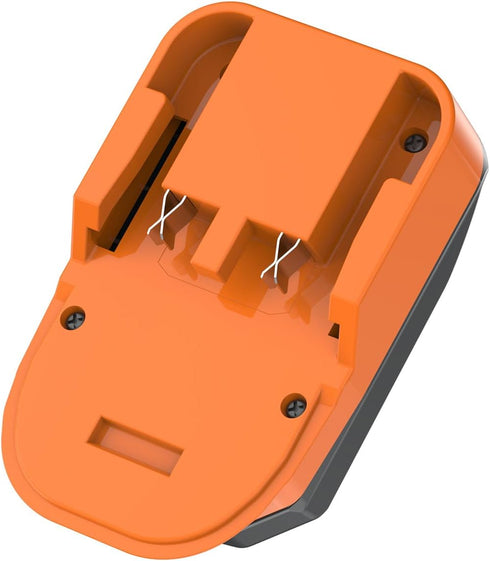 Adapter Upgrade for Worx 20v USA Version Type Tools, Compatible with Ridgid 18v Batteries (No Charging Function) - 1 Adapter Only...