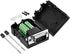 uxcell D-sub DB15 Breakout Board Connector with Case 15 Pin 3 Row Male Port Solderless Terminal Block Adapter with Thumb Screws...