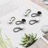 12PCS Collar Extension,Comfortable Invisible Spring Adjustment Button Extension Button,Suitable for Dresses, Shirts,Cuffs, Suit Pants (Black, Whit...