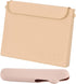Travel Silicone Cosmetic bag with Cosmetic Face Brushes Holder?Easy Carry Cosmetic Bag for Women Makeup,Brushes and Beauty Tools (Khaki-3)...