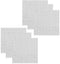 6 Mesh Screen Dehydrator Sheets Compatible With Samson Silent Aroma Non Stick Dryer Mats for Jerky, Fruit, Herbs, Chips, Crackers Tray Liners Clea...