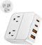 40W USB C Wall Charger Block with Outlet Extender,Multi USB Ports Power Strip,Cruise Travel Essential for Home/Office/Kitchen/Bathroom/School/Busi...