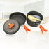 Dinnerware Sets Cookware Set Cookware Set 8 pcs Cookware Cooking Bowl - Wild Pot Pan Camping Barbecue Outdoor Cutlery Person Camping Cooking Set C...