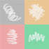 6 Stick – HASHI Soft White Oil Pastels, Non-Toxic for Kids, Artists, Beginners, Students...