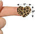Leopard Print Animal Spots Heart Shaped Planner Calendar Scrapbook Craft Stickers...