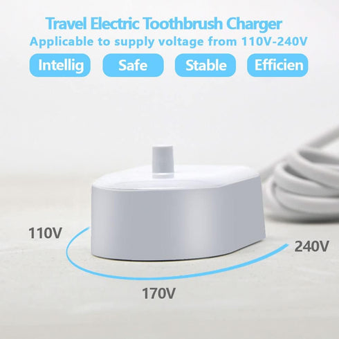 Replacement Charger Base for Philips Electric Toothbrush HX6100, Inductive Charger Replacement Sonicare Toothbrush Charger with Charger Holder Too...
