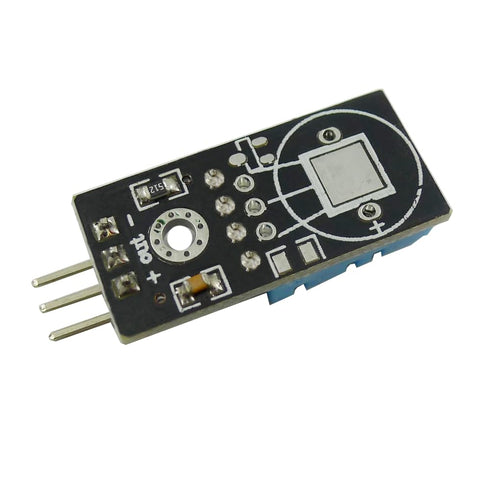 2PCS DHT11 Temperature Humidity Sensor Module Detector Digital Single Bus 3.3V-5V with Wires Humidity Measure Range 20%-95% Temperature Measure Ra...