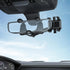 Satismoon,Satismoon Car Phone Holder,Satismoon rearview mirror phone holder,Rear View Mirror Phone Holder,Multifunctional 360° Rotatable Car Rearv...