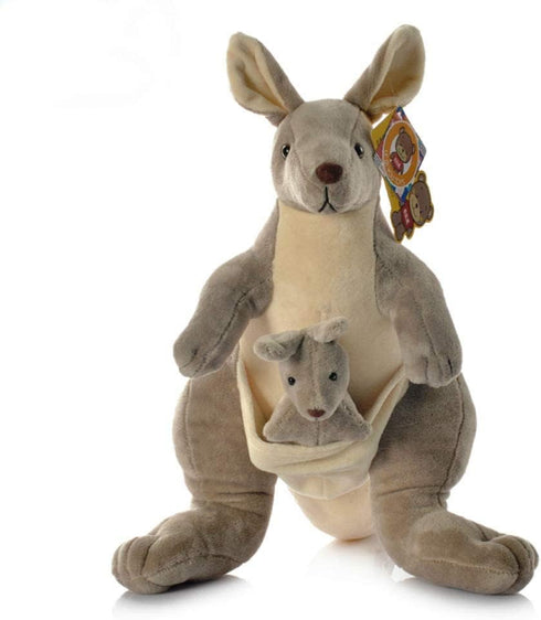 Cute rabbit 10 inch kangaroo plush toy stuffed animal toy plush animal doll...