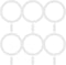 6 Pack Universal Metal Rings Sticker Compatible with MagSafe Magnetic Wireless Charger iPhone 13 12 Pro Mini Max, Ultra-Thin Car Charger Conversio...