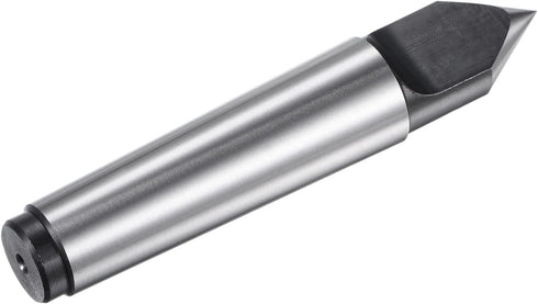 uxcell MT3 Half Notched Lathe Dead Center Morse Taper 3MT Steel Lathe Tool for Woodworking Woodturning Lathe Drill Tool...