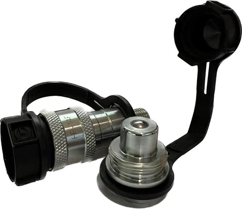 1/4" High Pressure Hydraulic Coupler/Coupling | 10k PSI | w/Dust Cap...