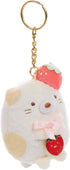 SUMIKKOGURASHI Neko San-X Original Strawberry Series Keychain...