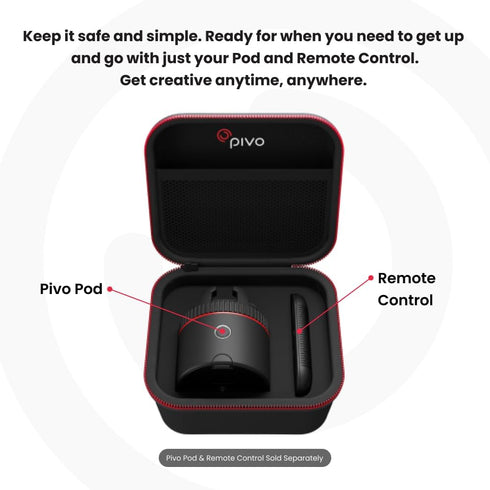 Pivo Travel Case Mini Hard Protective Shell Portable Lightweight & Durable Case Bag Compatible Pods Lite...