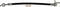 Dorman H621914 Rear Driver Side Brake Hydraulic Hose Compatible with Select Ford / Lincoln Models...
