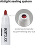 carrotez Retractable Dry Erase Markers, Low Odor Whiteboard Markers, Bullet Tip, Thick Barrel, 12 Count, Red...